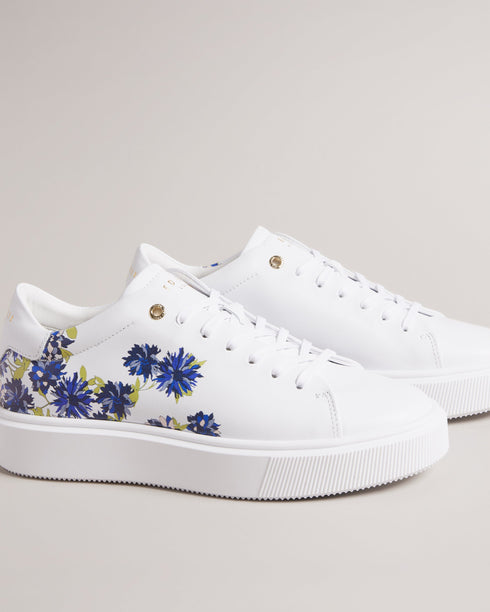 LORNIKA-Sneakers-Floral Print Inflated Sole Sneaker- Ted Baker Romania